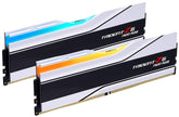 G.SKILL Trident Z5 Neo RGB Series (AMD Expo) DDR5 RAM 32GB (2x16GB) 6000MT/s CL28-36-36-96 1.40V Desktop Computer Memory UDIMM - Matte White (F5-6000J2836G16GX2-TZ5NRW)